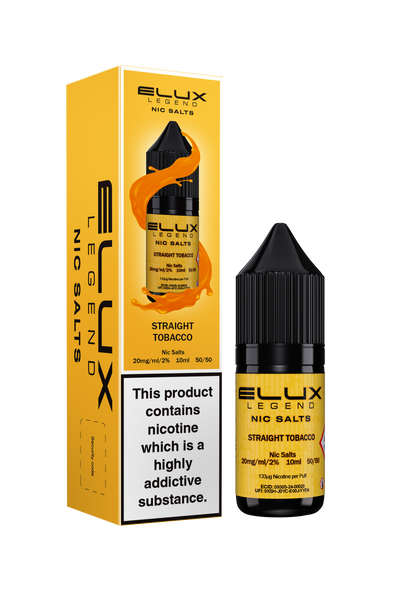 ELUX Legend Salts - Straight Tobacco - Master Vaper
