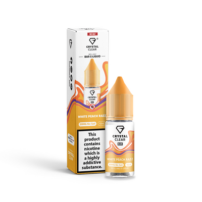 Crystal Clear - White Peach Razz - Master Vaper