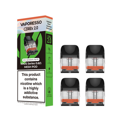 Vaporesso - Xros Corex 2.0 Pods (4x Pods)