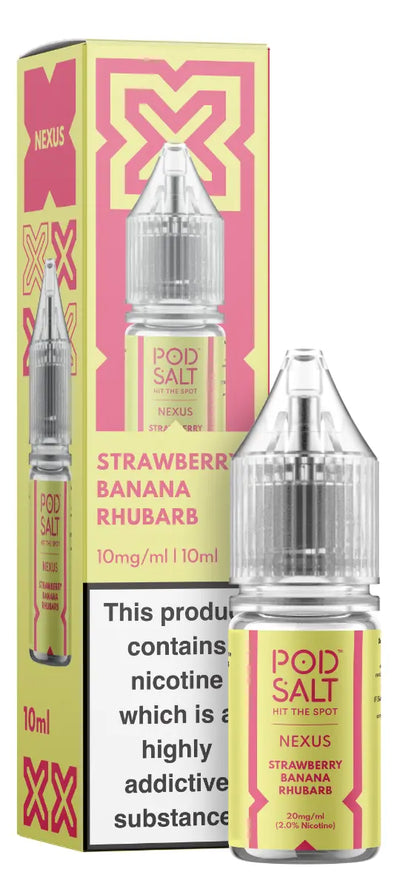 Pod Salt Nexus - Strawberry Banana Rhubarb
