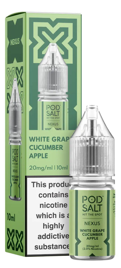 Pod Salt Nexus - White Grape Cucumber Apple