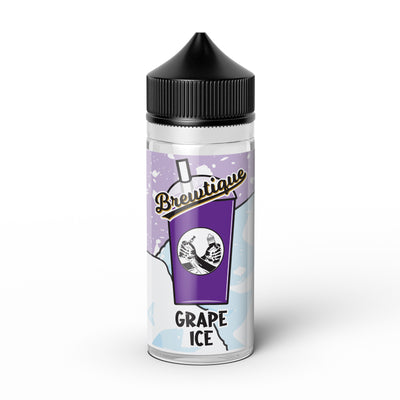 Brewtique Slushie 100ml - Grape Ice - Master Vaper
