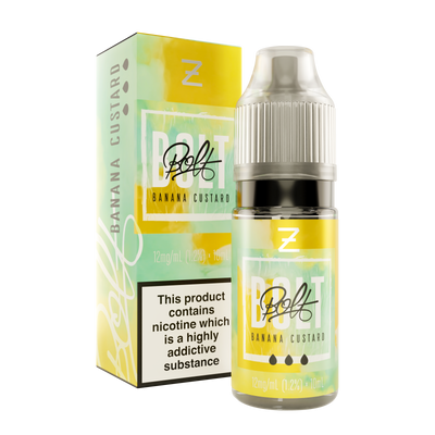 Zeus Juice Bolts 10ml - Banana Custard - Master Vaper