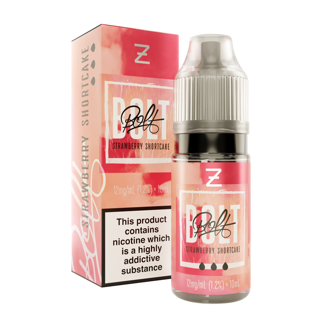 Zeus Juice Bolts 10ml - Strawberry Shortcake - Master Vaper