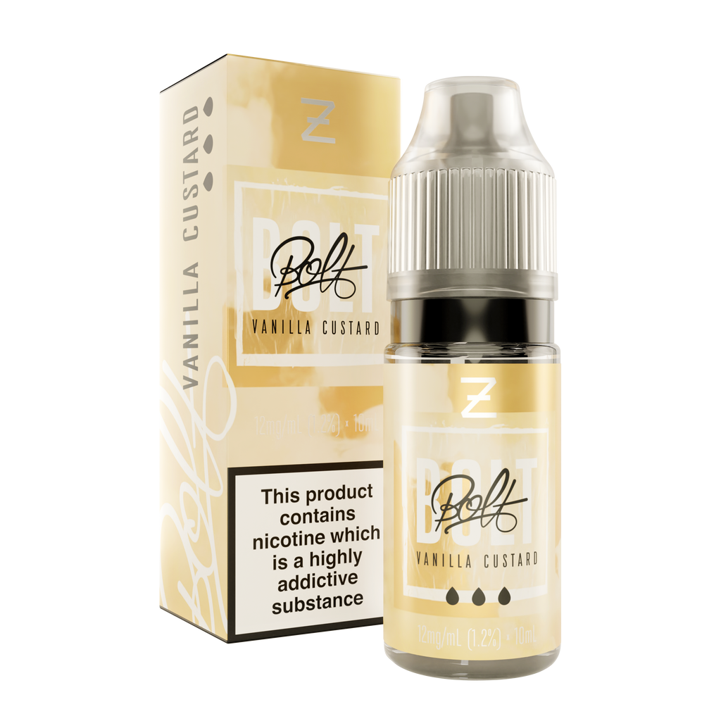 Zeus Juice Bolts 10ml - Vanilla Custard - Master Vaper