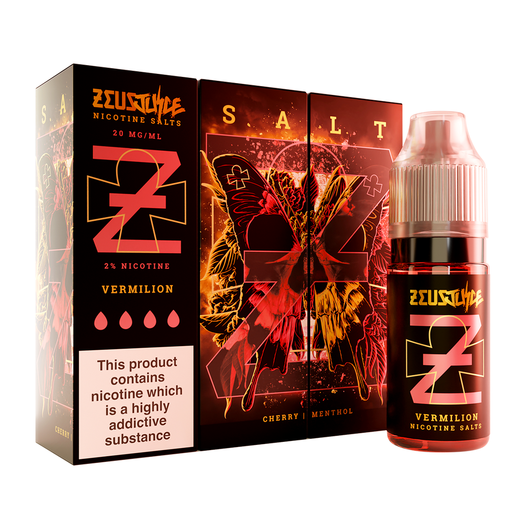 Zeus Juice Nic. Salt - Vermilion - Master Vaper
