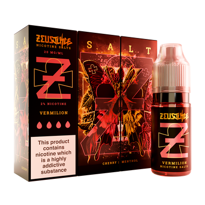 Zeus Juice Nic. Salt - Vermilion - Master Vaper