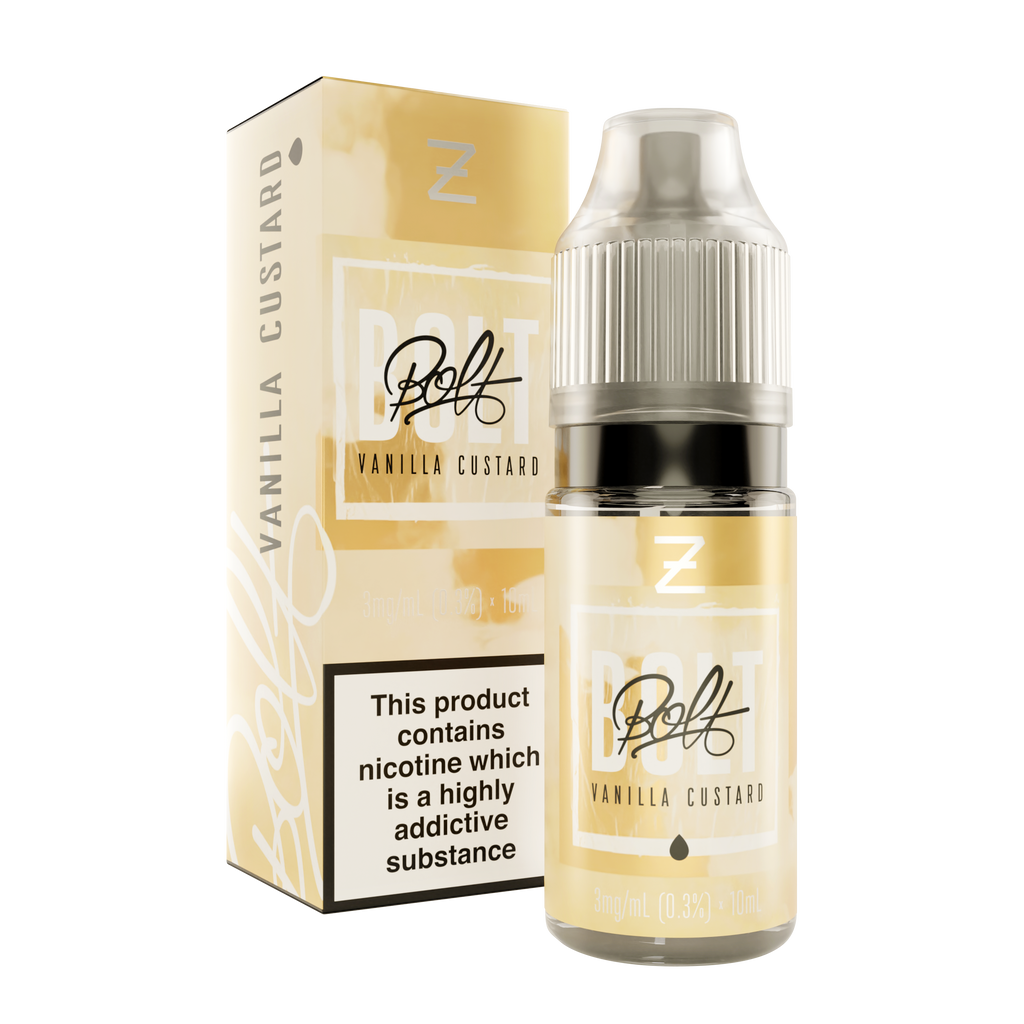 Zeus Juice Bolts 10ml - Vanilla Custard - Master Vaper