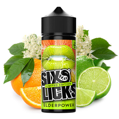 Six Licks 120ml - Elderpower - Master Vaper