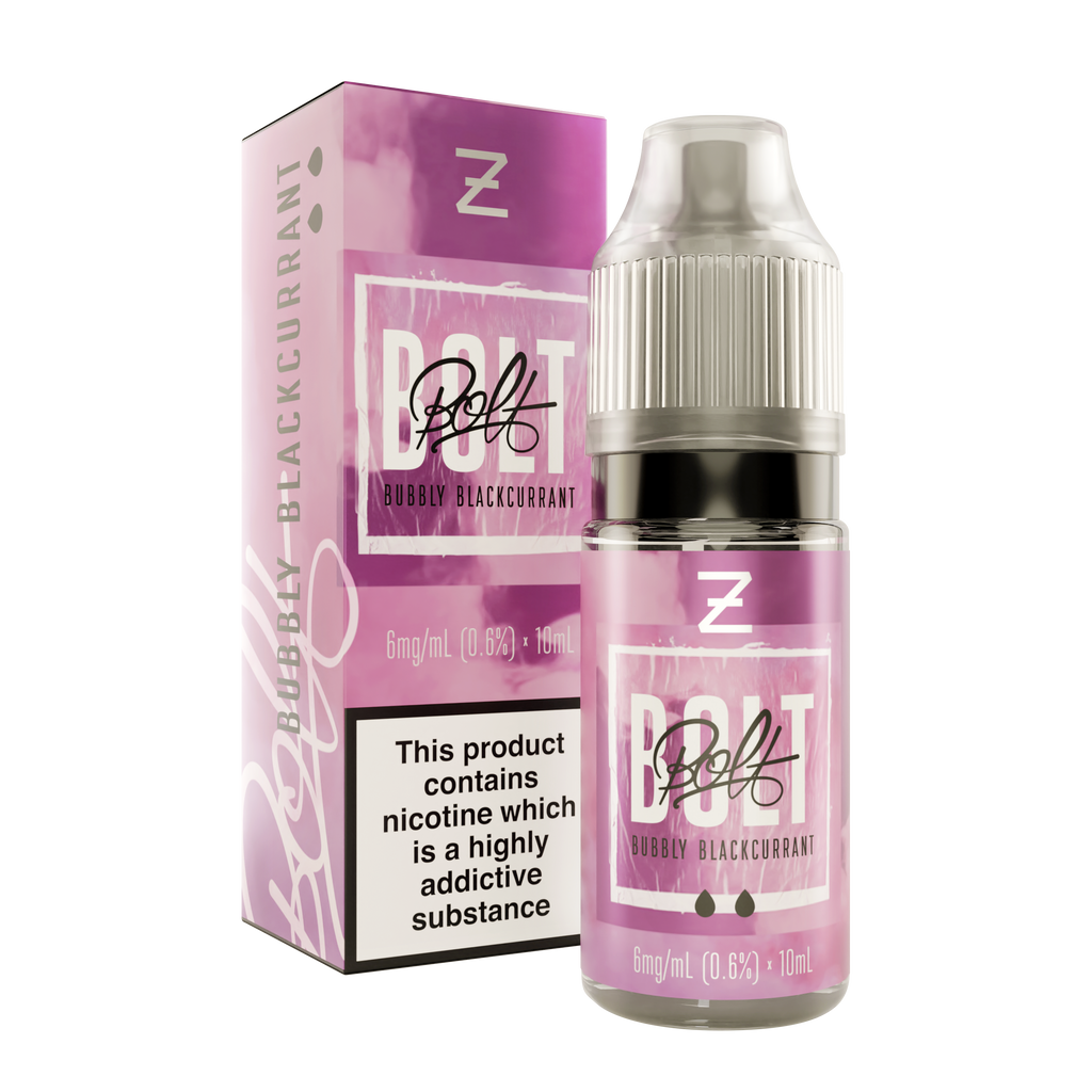 Zeus Juice Bolts 10ml - Bubbly Blackcurrant - Master Vaper