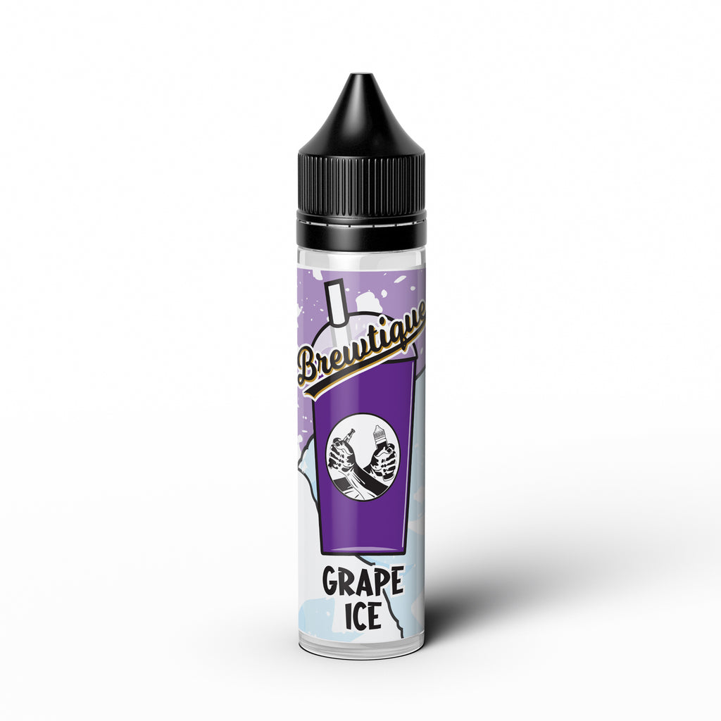 Brewtique Slushie 50ml - Grape Ice - Master Vaper
