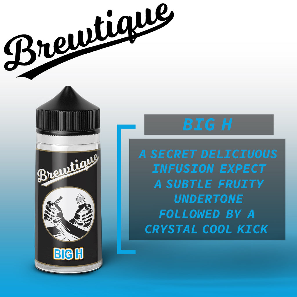 Brewtique 100ml - Big H - Master Vaper