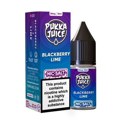 Pukka Juice Nic. Salt - Blackberry Lime - Master Vaper