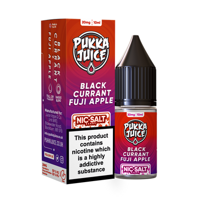 Pukka Juice Nic. Salt - Blackcurrant Fuji Apple - Master Vaper