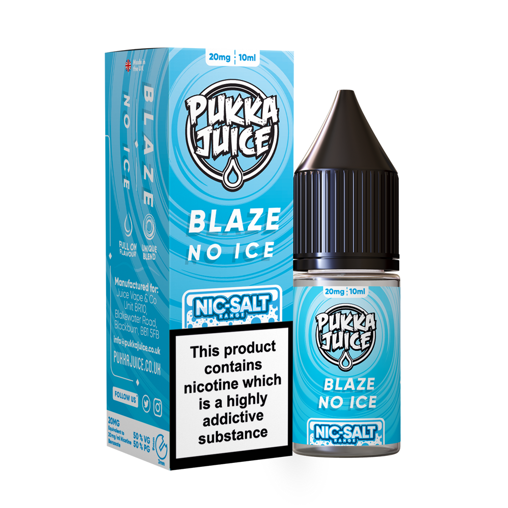 Pukka Juice Nic. Salt - Blaze (No Ice) - Master Vaper