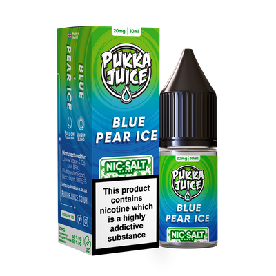 Pukka Juice Nic. Salt - Blue Pear Ice - Master Vaper