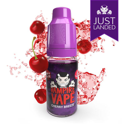 Vampire Vape 10ml - Cherry Breeze - Master Vaper