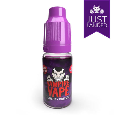 Vampire Vape 10ml - Cherry Breeze - Master Vaper