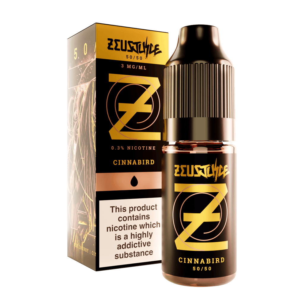Zeus Juice 50/50 - Cinnabird - Master Vaper