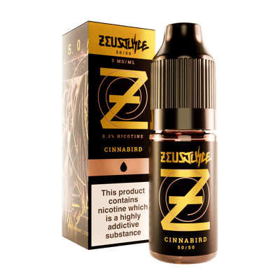 Zeus Juice 50/50 - Cinnabird - Master Vaper