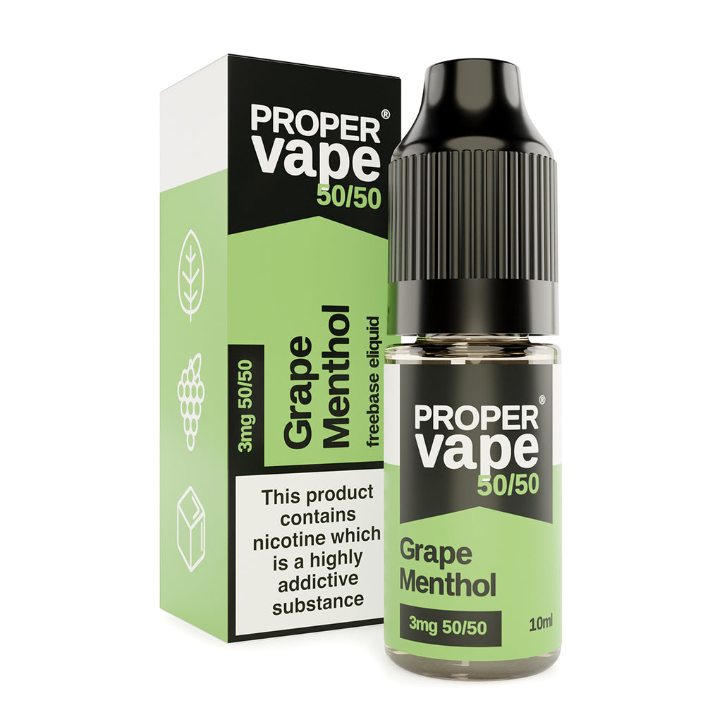 Zeus Juice Proper Vape 50/50 - Grape Menthol - Master Vaper