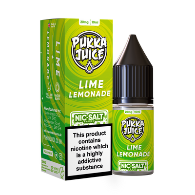 Pukka Juice Nic. Salt - Lime Lemonade - Master Vaper