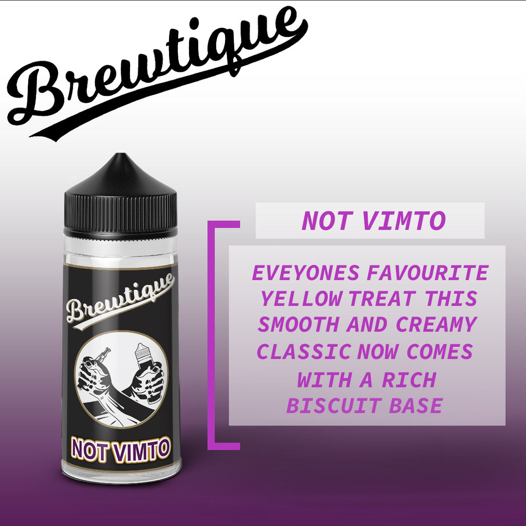 Brewtique 100ml - Not Vimto - Master Vaper