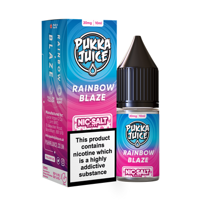 Pukka Juice Nic. Salt - Rainbow Blaze - Master Vaper