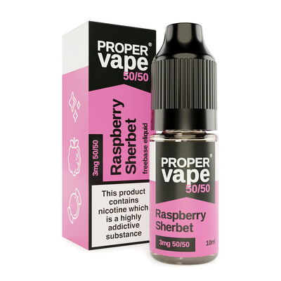 Zeus Juice Proper Vape 50/50 - Raspberry Sherbet - Master Vaper