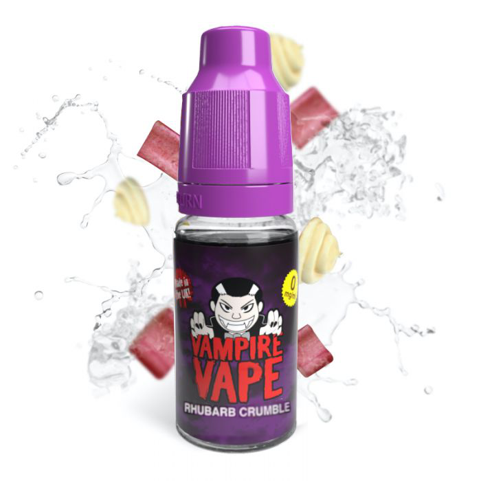 Vampire Vape 10ml - Rhubarb Crumble - Master Vaper