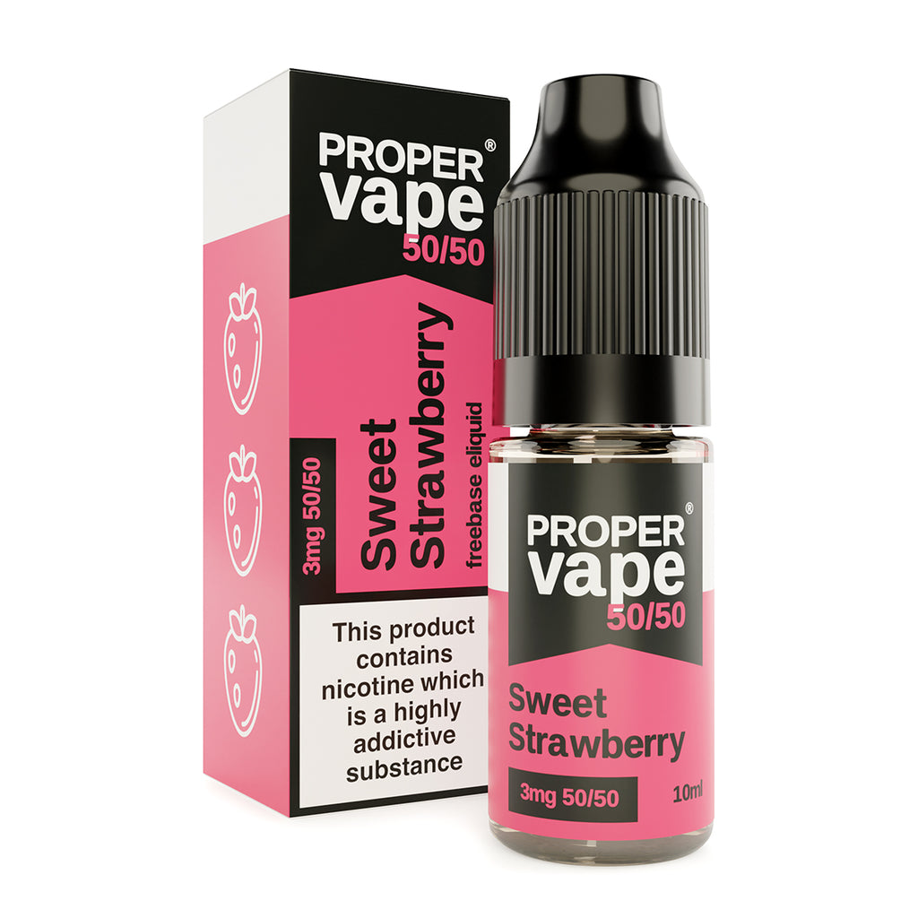 Zeus Juice Proper Vape 50/50 - Sweet Strawberry - Master Vaper