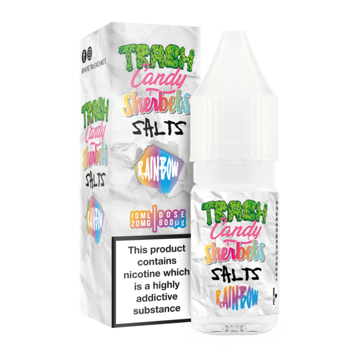 Trash Candy Sherbets Nic. Salt - Rainbow - Master Vaper