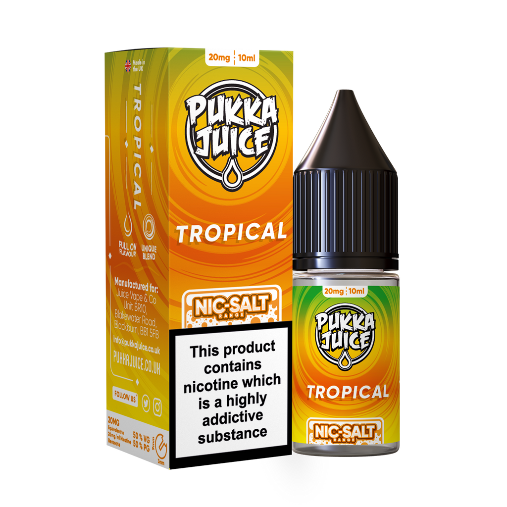Pukka Juice Nic. Salt - Tropical - Master Vaper