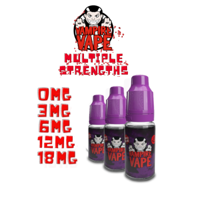 Vampire Vape 10ml - Red Lips - Master Vaper