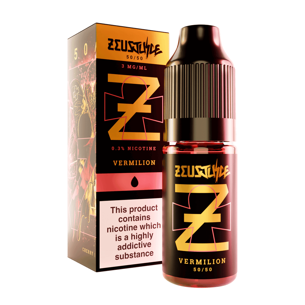 Zeus Juice 50/50 - Vermilion - Master Vaper