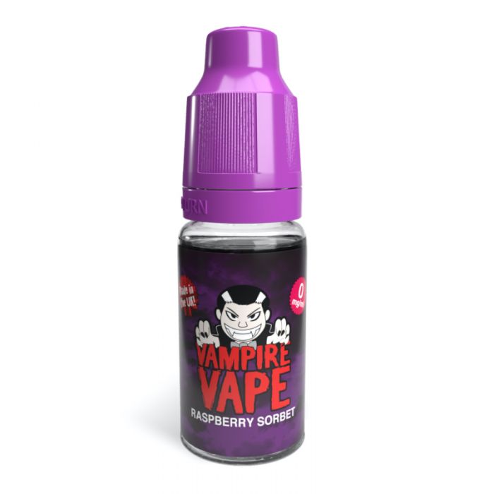 Vampire Vape 10ml - Raspberry Sorbet - Master Vaper