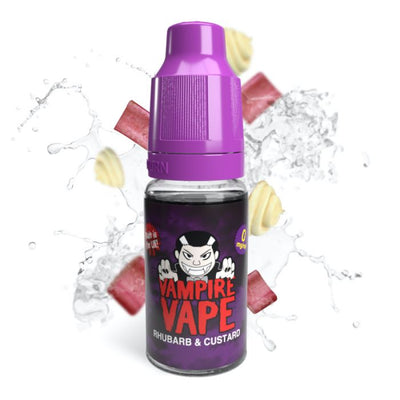 Vampire Vape 10ml - Rhubarb & Custard - Master Vaper