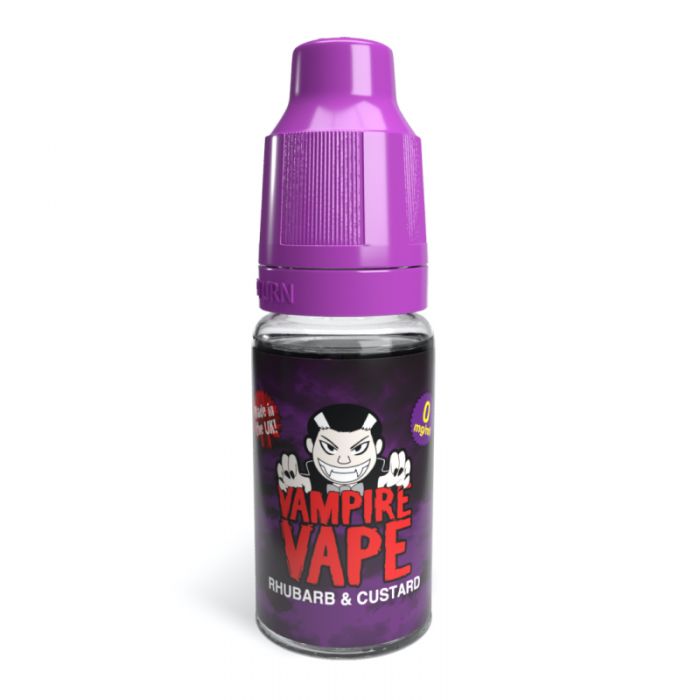 Vampire Vape 10ml - Rhubarb & Custard - Master Vaper