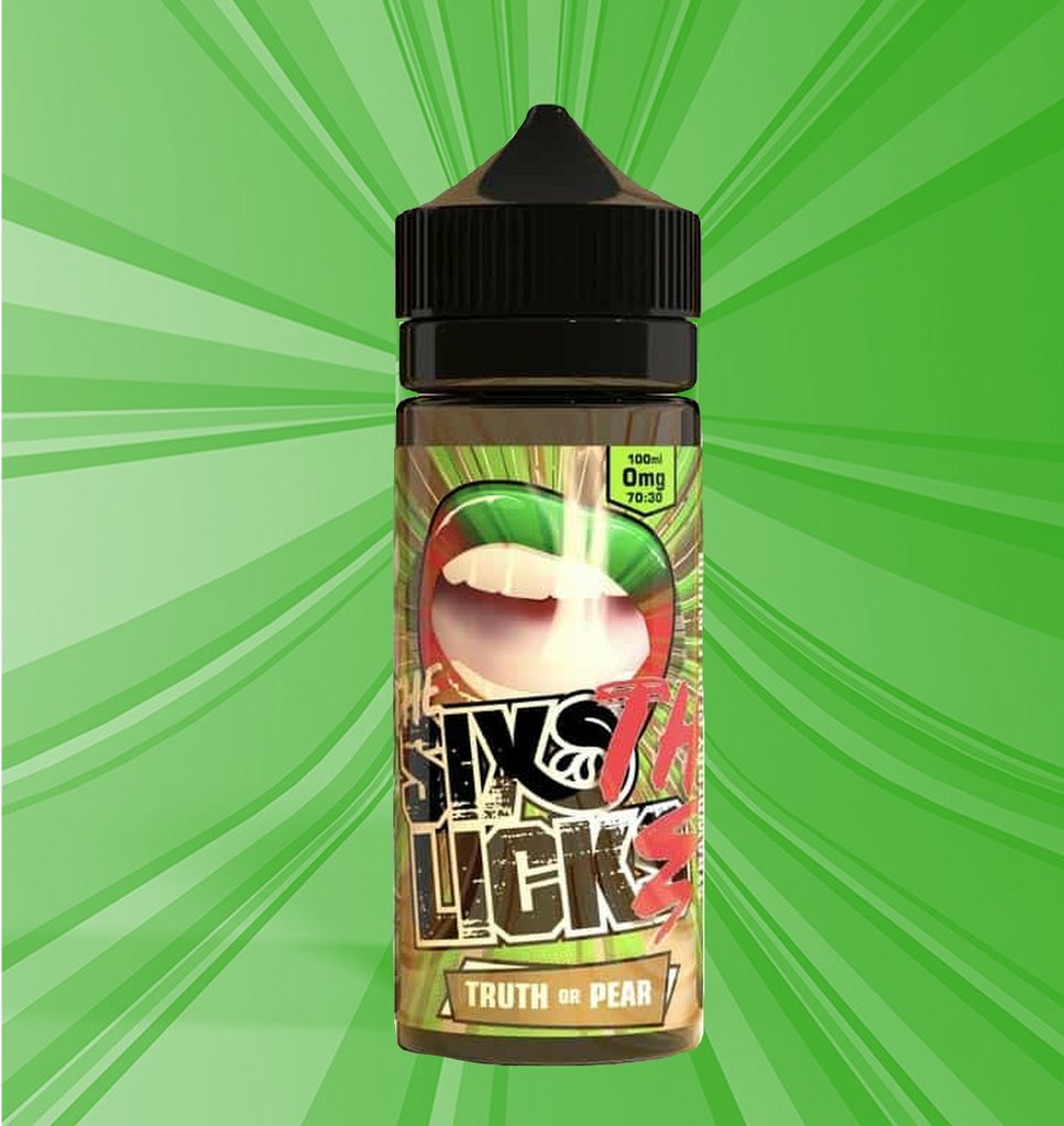 Six Licks 120ml - Truth or Pear - Master Vaper