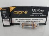 Aspire Cleito 120 Mesh Replacement Coils - Master Vaper