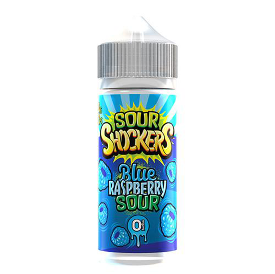 Sour Shockers 120ml - Blue Raspberry Sour - Master Vaper
