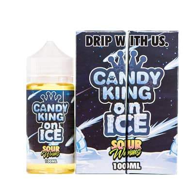 Candy King 120ml - Sour Worms on Ice - Master Vaper