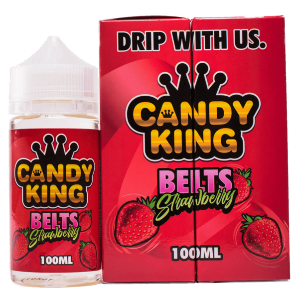 Candy King 120ml - Strawberry Belts - Master Vaper