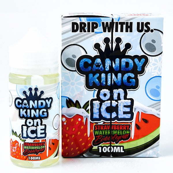 Candy King 120ml - Strawberry Watermelon Bubblegum on Ice - Master Vaper