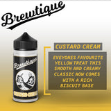 Brewtique 100ml - Custard Cream - Master Vaper