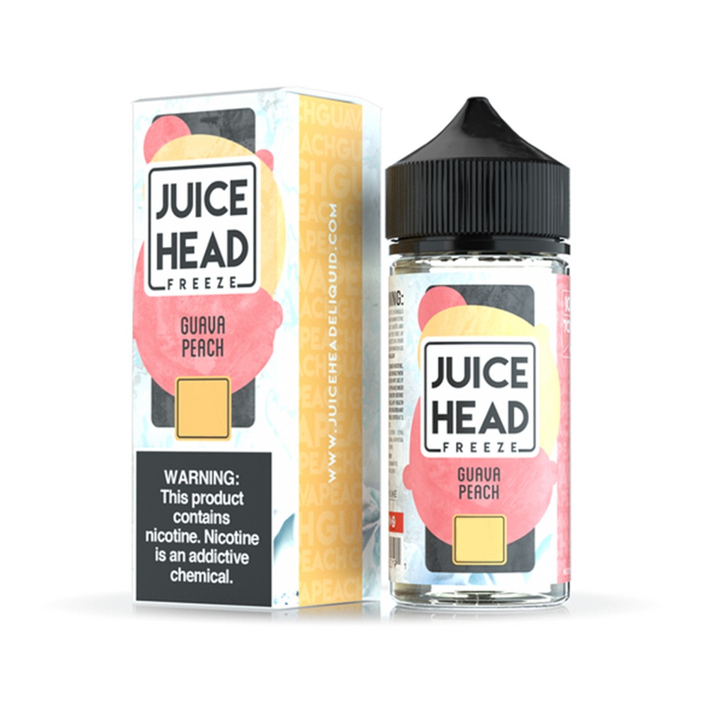 Juice Head Freeze 120ml - Guava Peach - Master Vaper