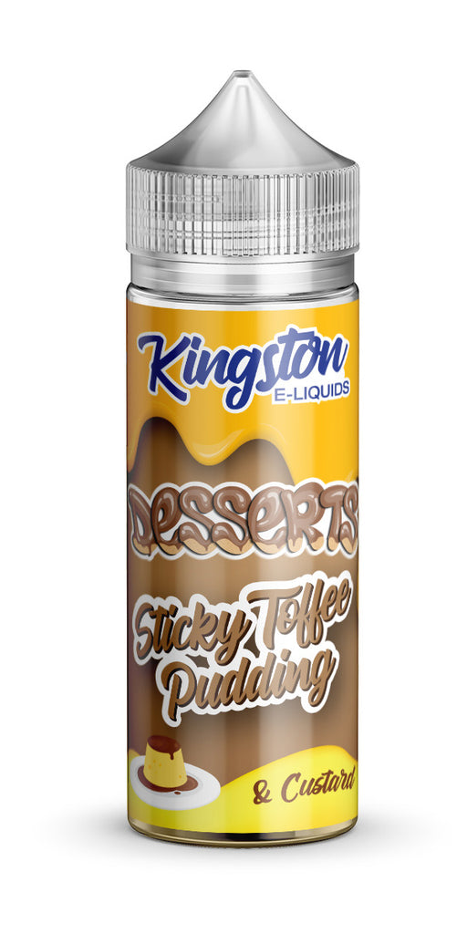 Kingston Desserts 120ml - Sticky Toffee - Master Vaper