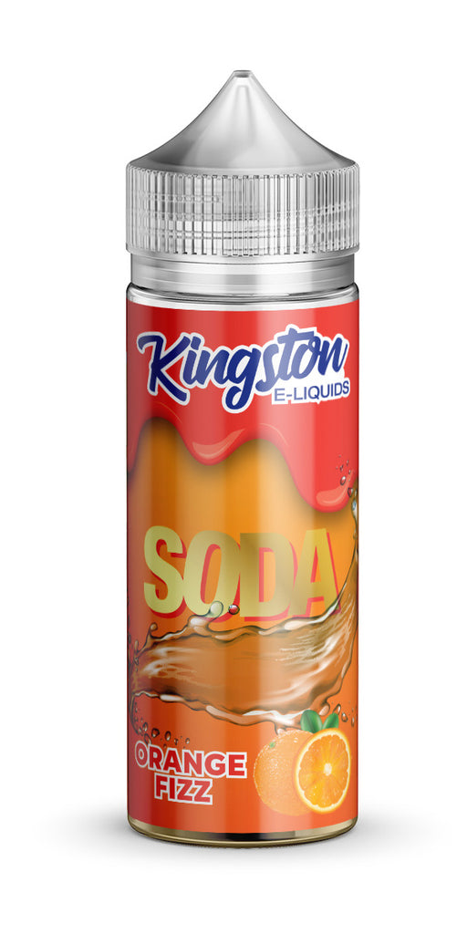 Kingston Soda 120ml - Orange Fizz - Master Vaper