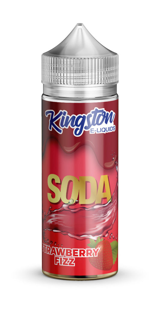 Kingston Soda 120ml - Strawberry Fizz - Master Vaper