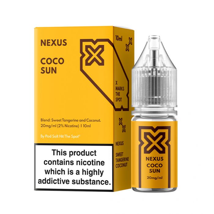 POD Salt Nexus Nic. Salt - Coco Sun - Master Vaper